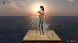 جماع جماعي لبي بي سي للراقصة الشرقية الغريبة الزرقاء في الحريم